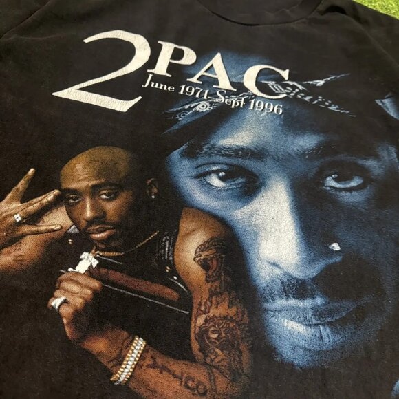 Vintage 2 Pac Rap Tee - Picture 3 of 8